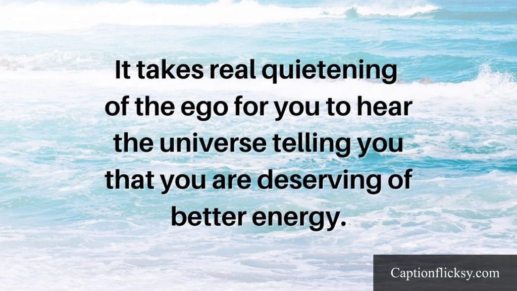 ego caption for instagram