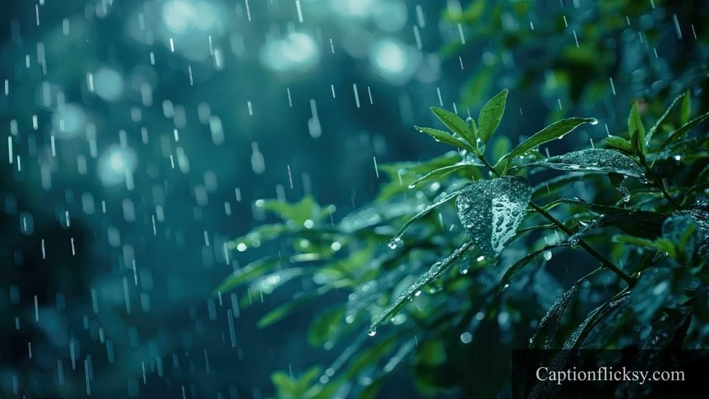 captions for rainy day
