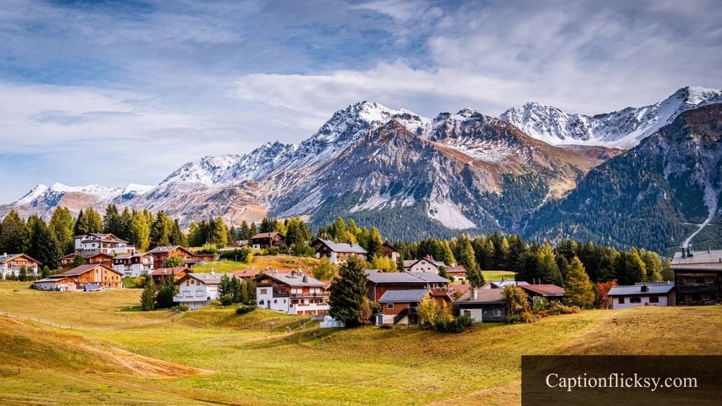 captions for village beauty