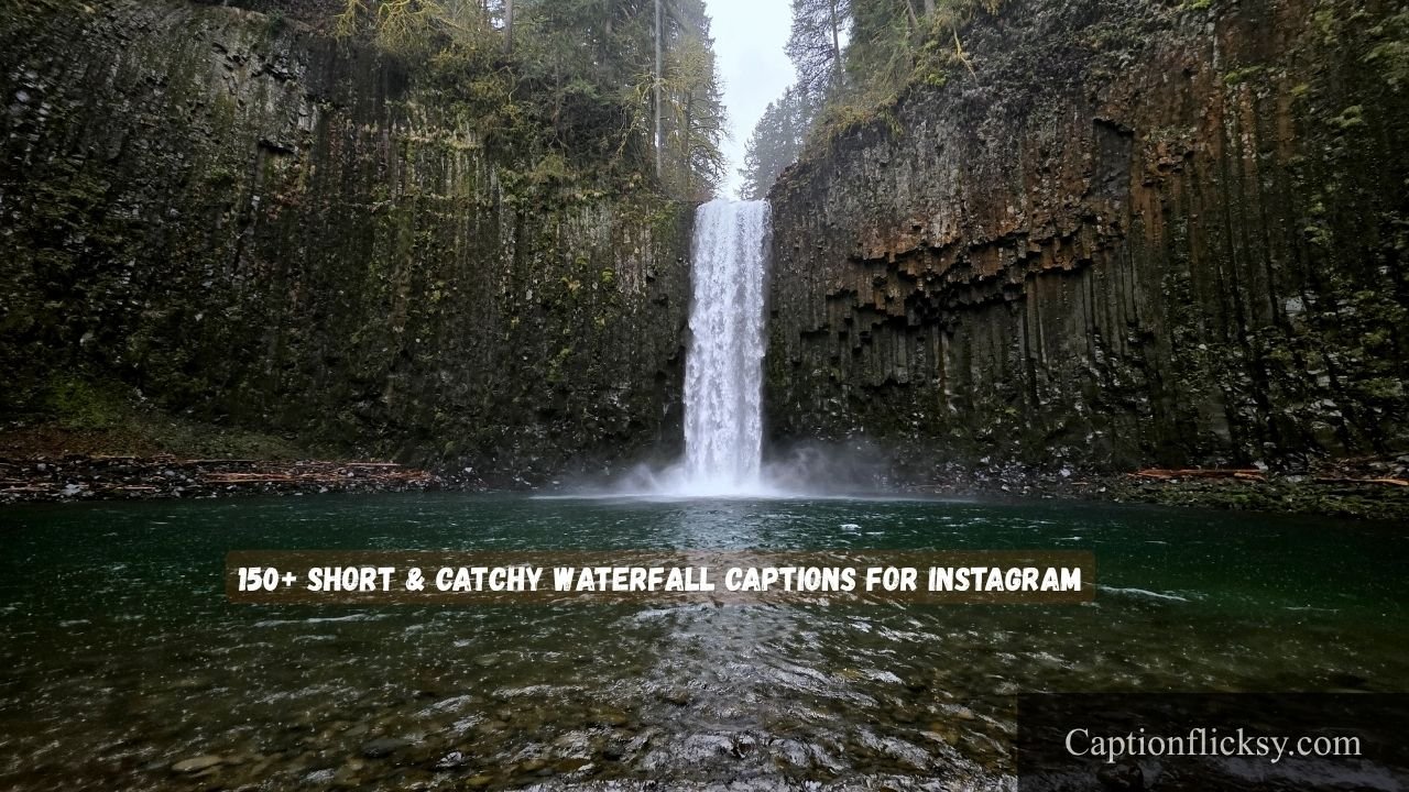 Waterfall Captions for Instagram